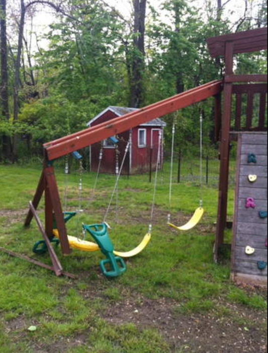 Swing Set Removal